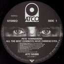 Pete Townshend - All The Best Cowboys Have Chinese Eyes (LP Tweedehands)