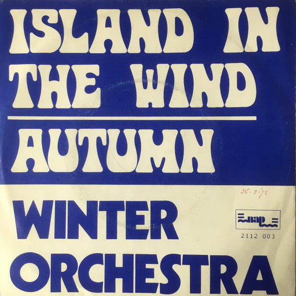 Winter Orchestra - Island In The Wind / Autumn (7-inch Tweedehands)