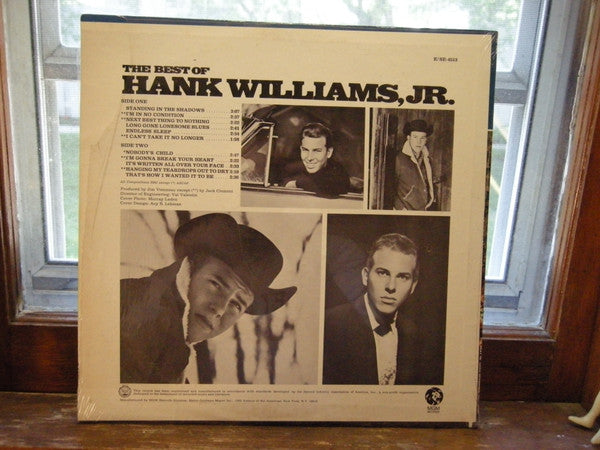 Hank Williams Jr. - The Best Of Hank Williams, JR. (LP Tweedehands) - Discords.nl