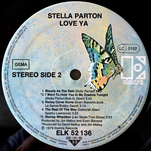 Stella Parton - Love Ya (LP Tweedehands)