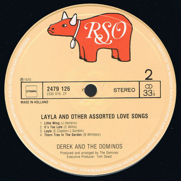 Derek & The Dominos - Layla And Other Assorted Love Songs (LP Tweedehands)