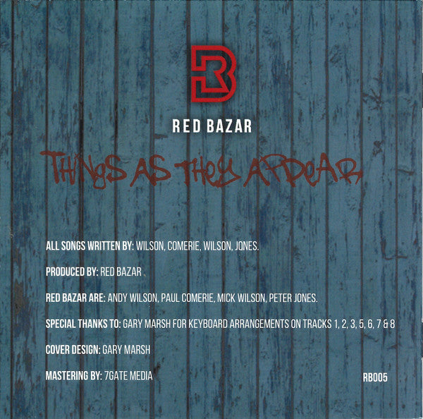 Red Bazar - Things As They Appear (CD)