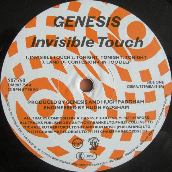 Genesis - Invisible Touch (LP Tweedehands)