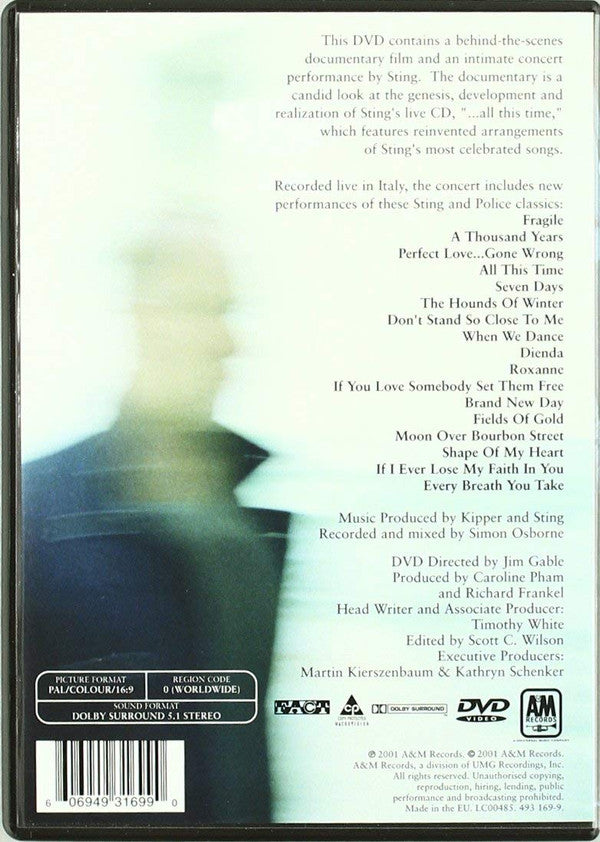 Sting - All This Time (DVD Tweedehands) - Discords.nl