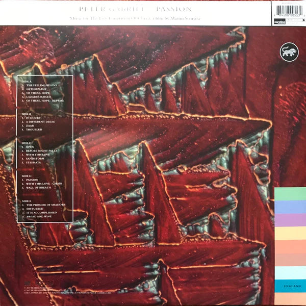 Peter Gabriel - Passion (LP) - Discords.nl