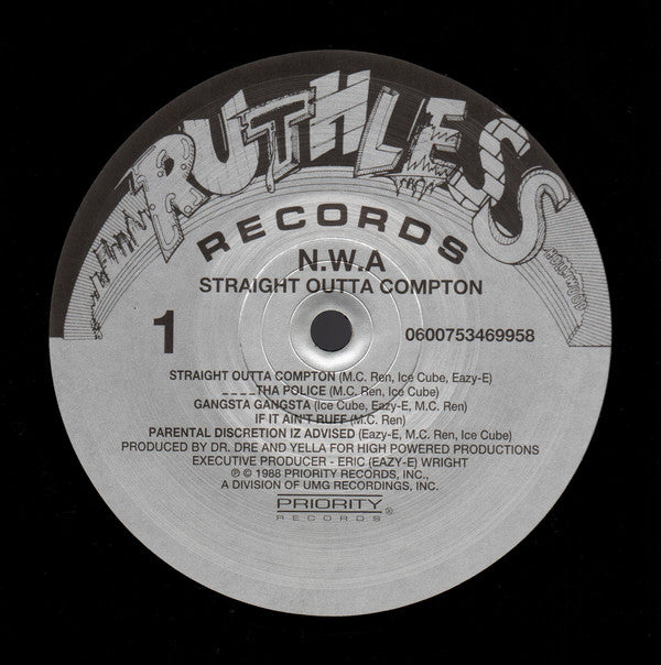 N.W.A. - N.W.A - Straight Outta Compton  (LP) - Discords.nl