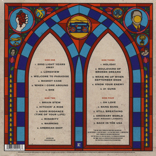 Green Day - Green Day - Greatest Hits: God's Favorite Band  (LP) - Discords.nl