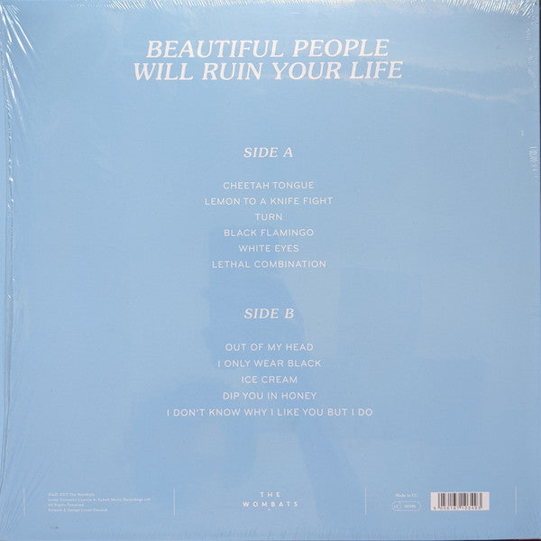 The Wombats - The Wombats - Beautiful People Will Ruin Your Life  (LP) - Discords.nl