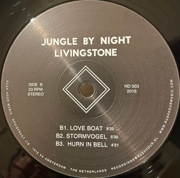 Jungle By Night - Jungle By Night - Livingstone  (LP)