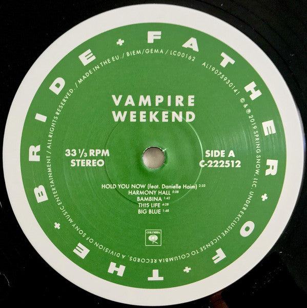 Vampire Weekend - Vampire Weekend - Father Of The Bride  (LP)