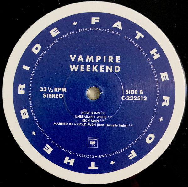 Vampire Weekend - Vampire Weekend - Father Of The Bride  (LP)