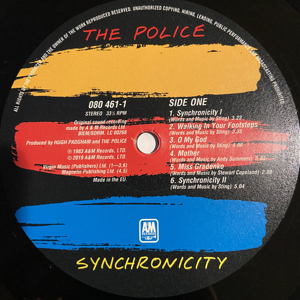 The Police - The Police - Synchronicity  (LP) - Discords.nl