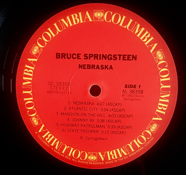 Bruce Springsteen - Nebraska  (LP) - Discords.nl