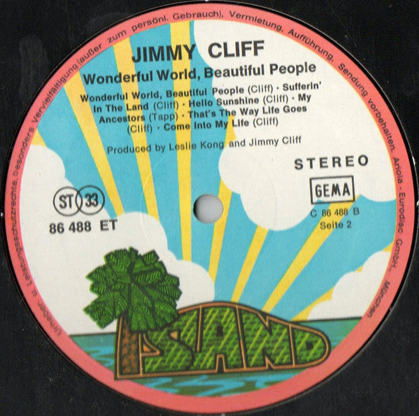 Jimmy Cliff - Wonderful World, Beautiful People (LP Tweedehands)