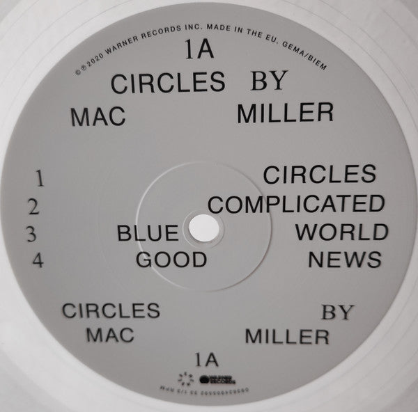 Mac Miller - Mac Miller - Circles - Clear Vinyl  (LP) - Discords.nl