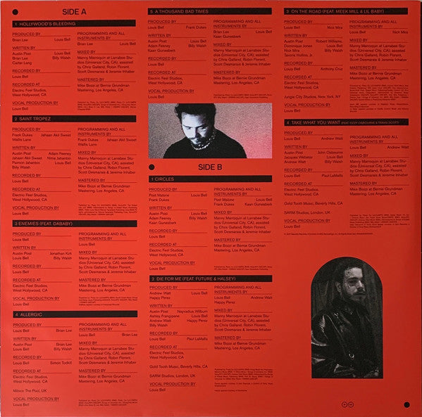 Post Malone - Hollywood's Bleeding  (LP)