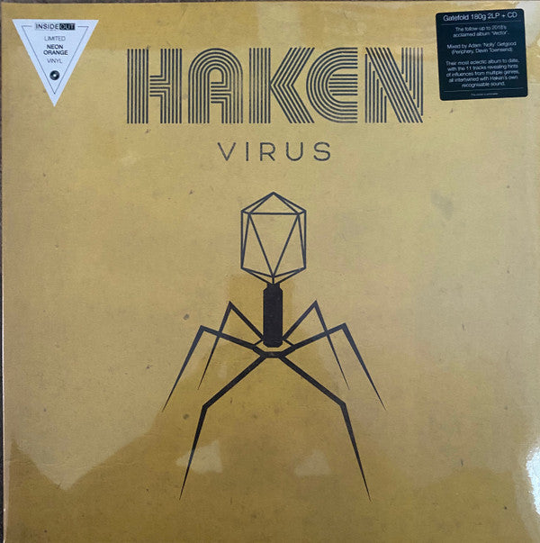 Haken (2) : Virus (2xLP, Album, Ora + CD, Album + Ltd)