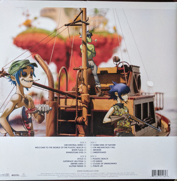 Gorillaz - Plastic Beach  (LP) - Discords.nl