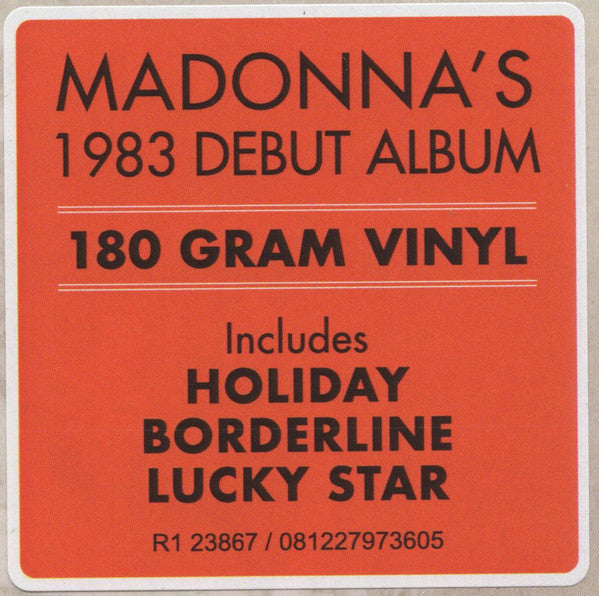 Madonna - Madonna - Madonna  (LP) - Discords.nl