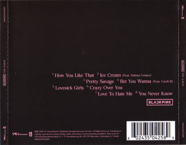 Blackpink - Album (CD) - Discords.nl