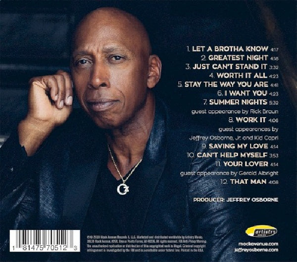 Jeffrey Osborne - Worth it all (CD) - Discords.nl