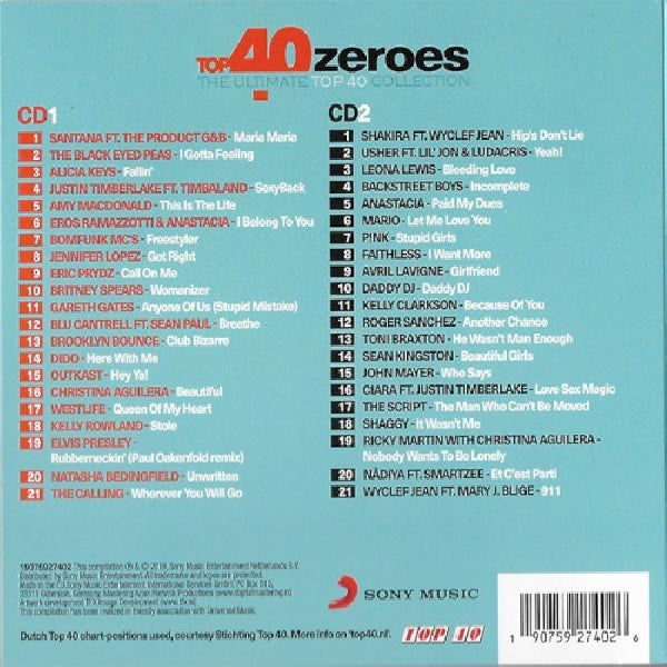Various - Top 40 - zeroes (CD) - Discords.nl