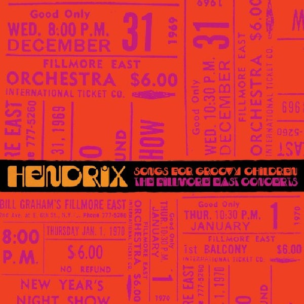 Jimi Hendrix - Songs for groovy children: the fillmore east concerts (CD)