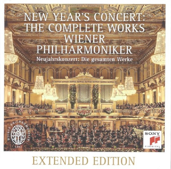 Wiener Philharmoniker - New year's concert: the complete works / neujahrskonzert: die gesamten werke - extended edition (CD) - Discords.nl