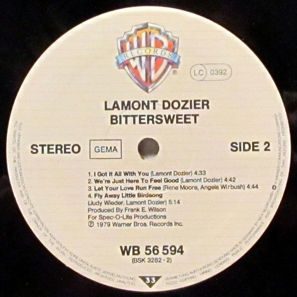 Lamont Dozier - Bittersweet (LP Tweedehands) - Discords.nl