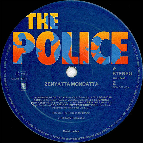 Police, The - Zenyatta Mondatta (LP Tweedehands)