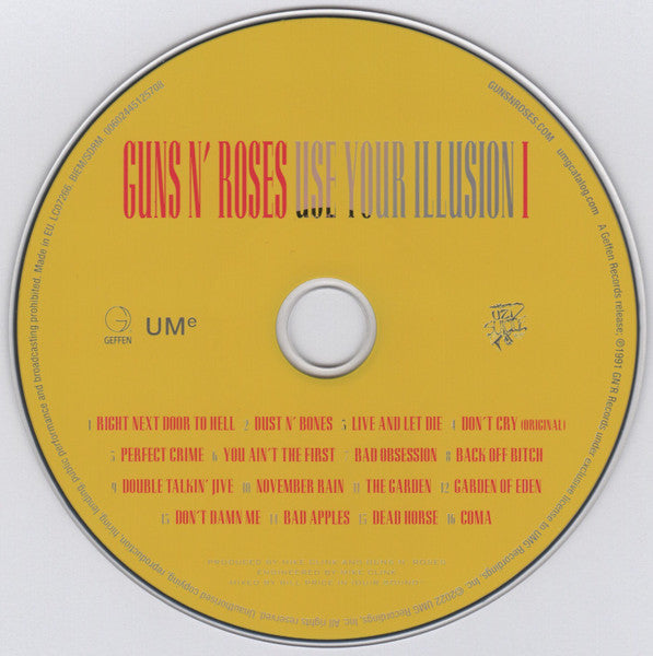 Guns N' Roses - Use Your Illusion I (CD) - Discords.nl