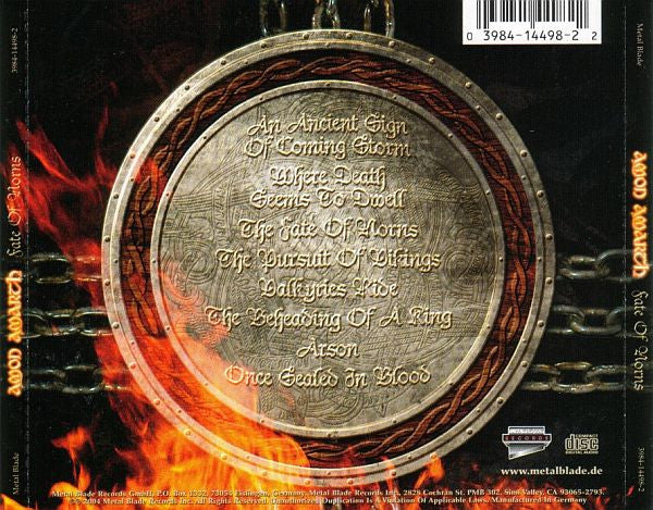 Amon Amarth - Fate Of Norns (CD)