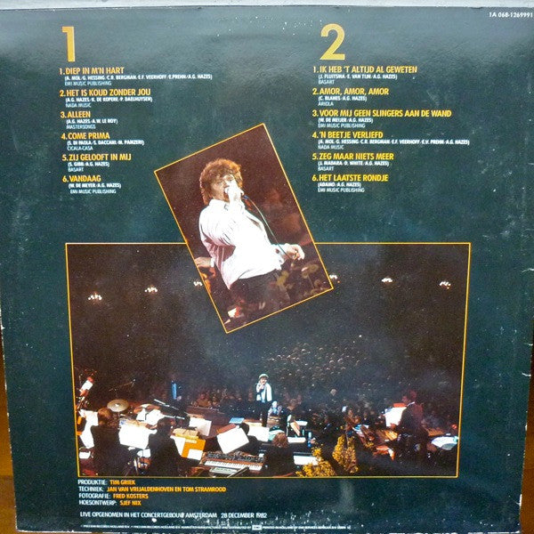 André Hazes - Live Concert (LP Tweedehands)