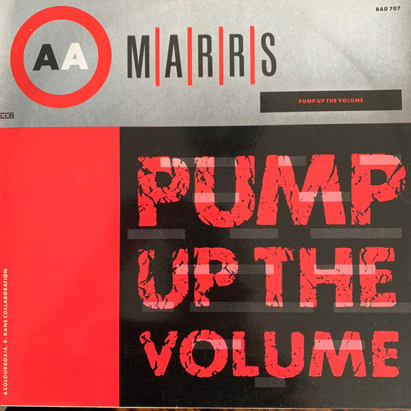 M|A|R|R|S - Pump Up The Volume (12" Tweedehands)