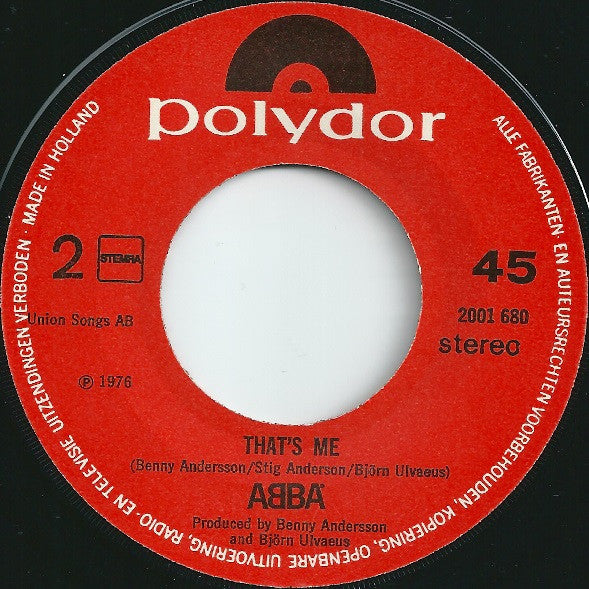 ABBA - Dancing Queen (7-inch Tweedehands)