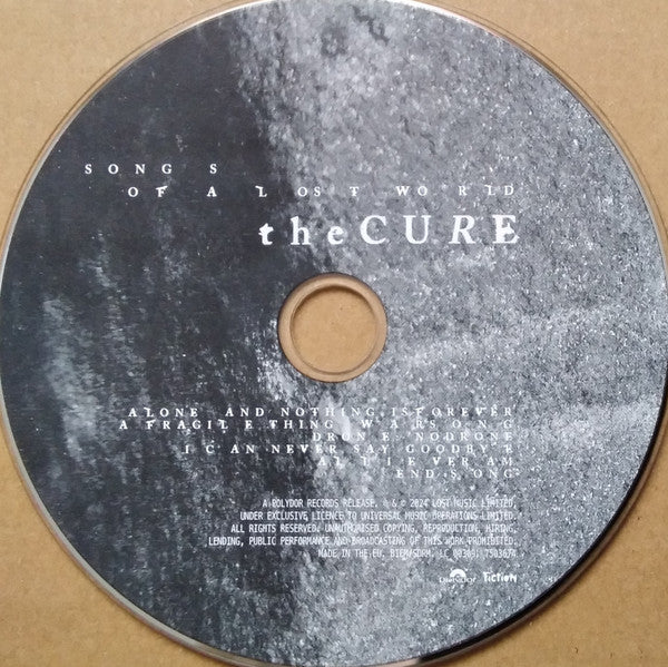 Cure, The - Songs Of A Lost World (CD)