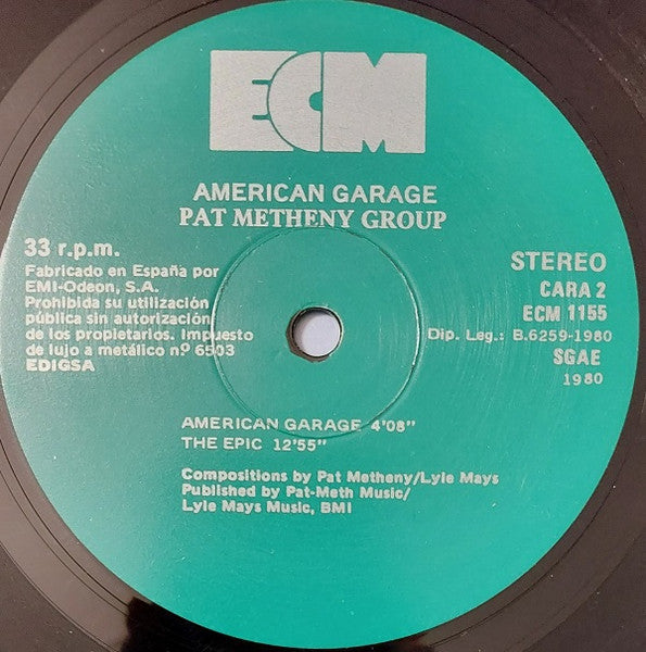Pat Metheny Group - American Garage (LP Tweedehands)