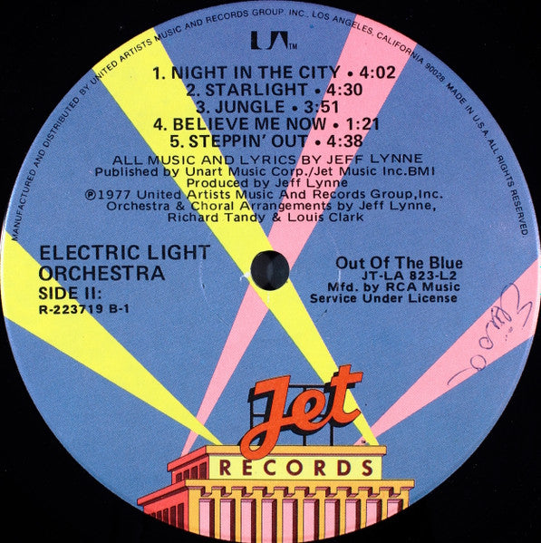 Electric Light Orchestra - Out Of The Blue (LP Tweedehands)