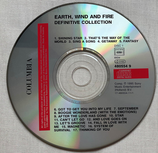 Earth, Wind & Fire - Definitive Collection (CD)