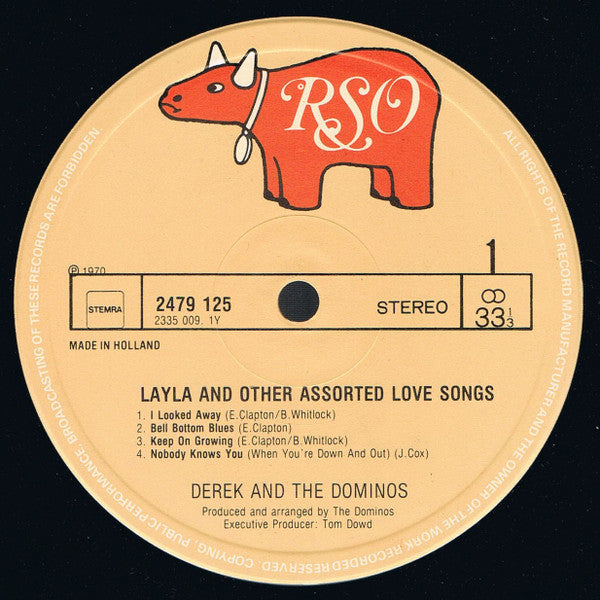 Derek & The Dominos - Layla And Other Assorted Love Songs (LP Tweedehands)