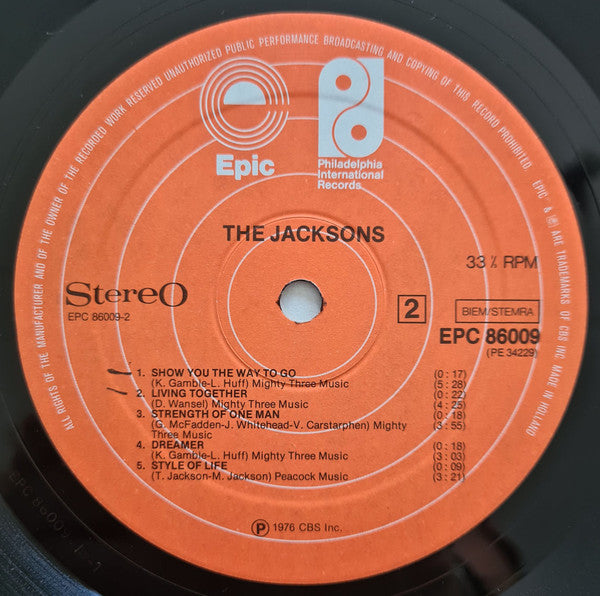 Jacksons, The - The Jacksons (LP Tweedehands)