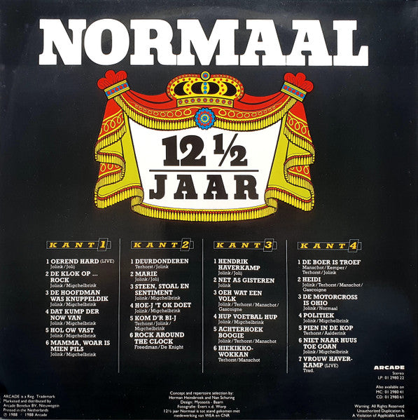 Normaal - 12½ Jaar (LP Tweedehands)