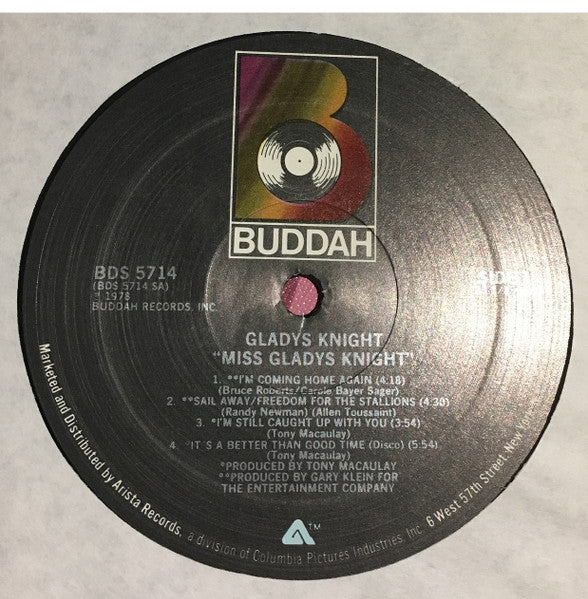 Gladys Knight - Miss Gladys Knight (LP Tweedehands) - Discords.nl