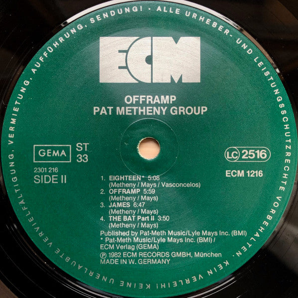 Pat Metheny Group - Offramp (LP Tweedehands)