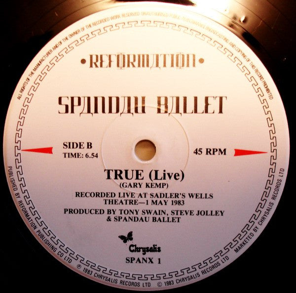 Spandau Ballet - True (12" Tweedehands) - Discords.nl