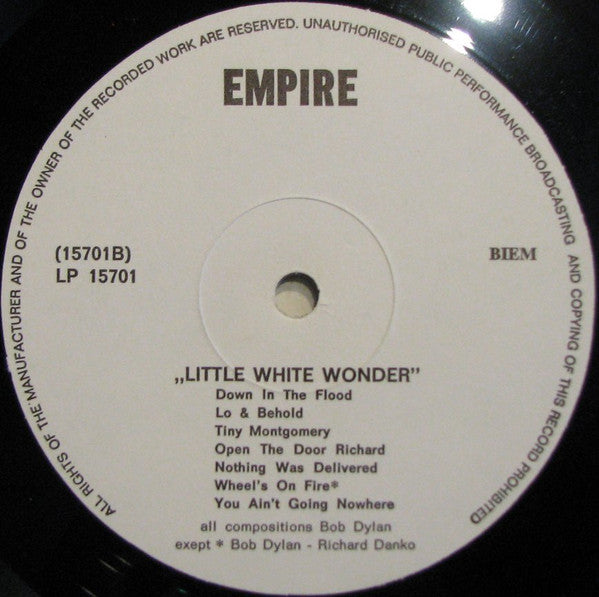Basement Singers, The - Little White Wonder (LP Tweedehands)