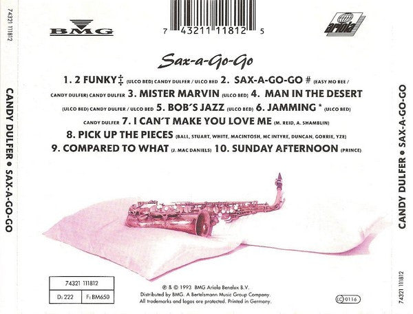 Candy Dulfer - Sax-A-Go-Go (CD Tweedehands)