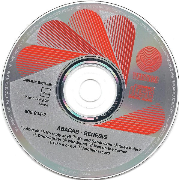 Genesis - Abacab (CD Tweedehands)