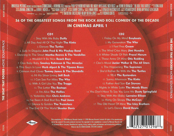 Various - The Boat That Rocked (Movie Soundtrack) (CD Tweedehands)