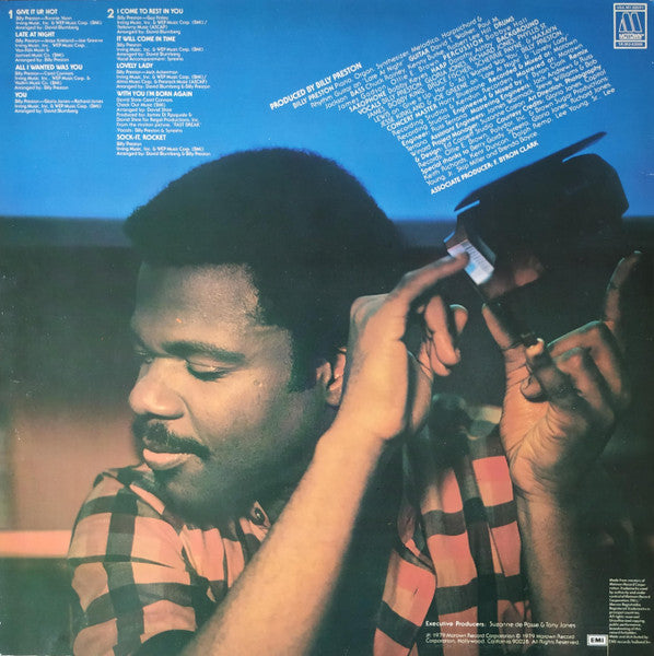 Billy Preston - Late At Night (LP Tweedehands)